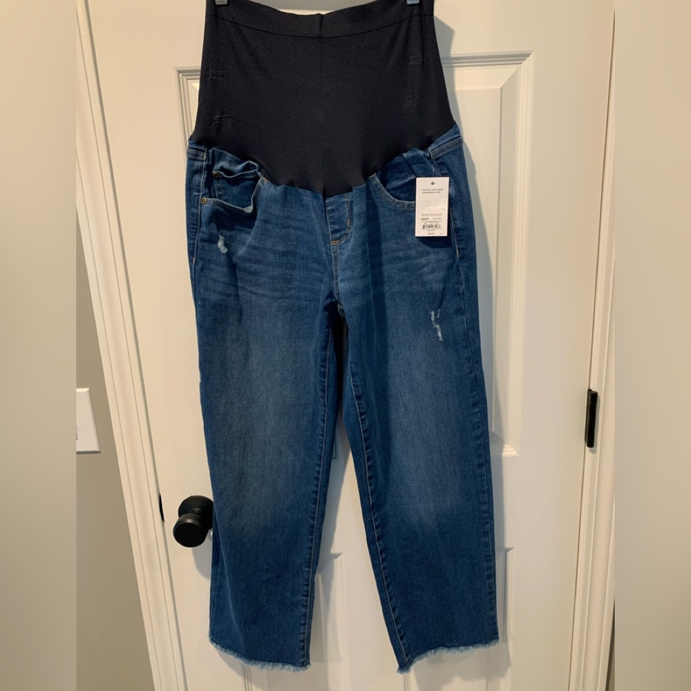 Sonoma Maternity Cropped Jeans- New